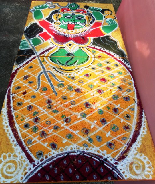 Vijayalakshmi Mohan rangoli