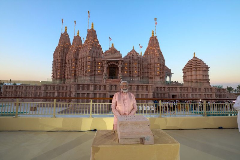 Over 2.5 million visited Abu Dhabi’s BAPS Temple in past one year, says Hindu spiritual leader