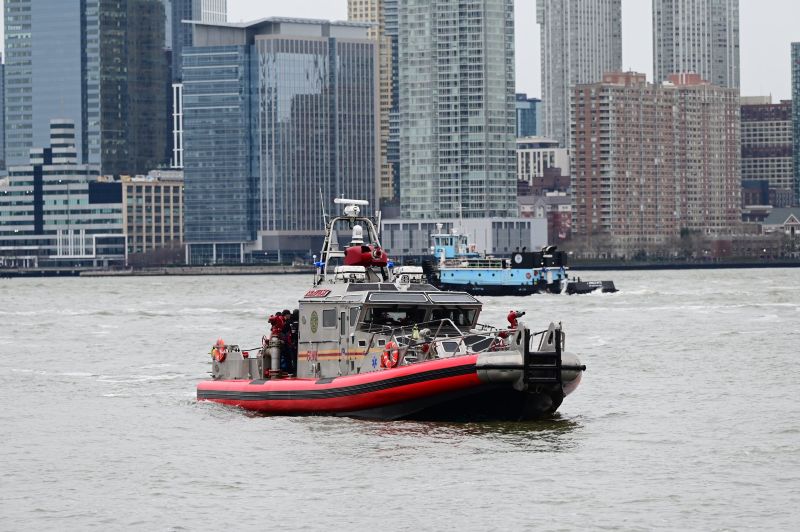 Six die after helicopter crashes into New York’s Hudson River