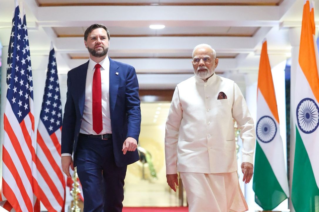 US Vice President calls Narendra Modi a ‘great leader’ after New Delhi meeting