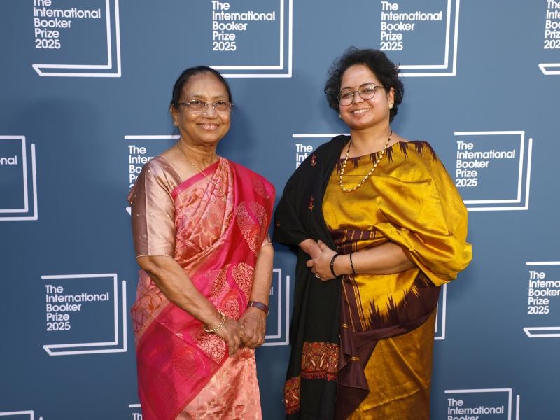 Indian author Banu Mushtaq, who writes in Kannada, wins the 2025 International Booker Prize with “Heart Lamp”