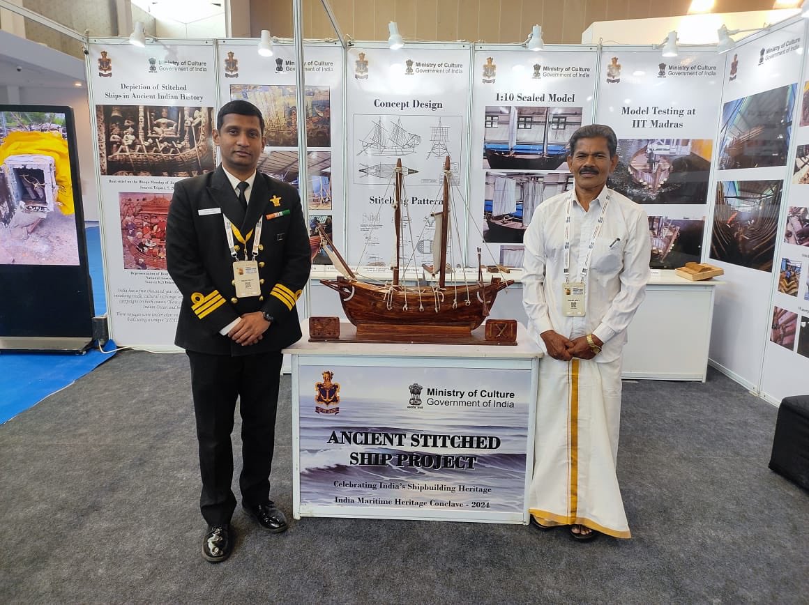 Indian Navy to induct ancient stitched ship tomorrow 