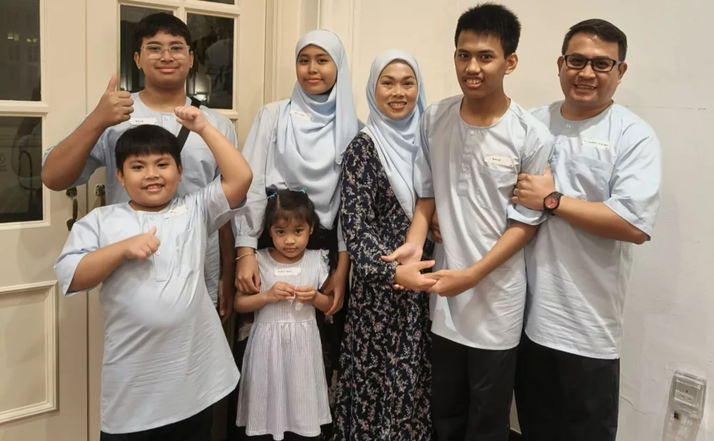 Ray of Hope fundraiser beneficiaries Anisah and Affian