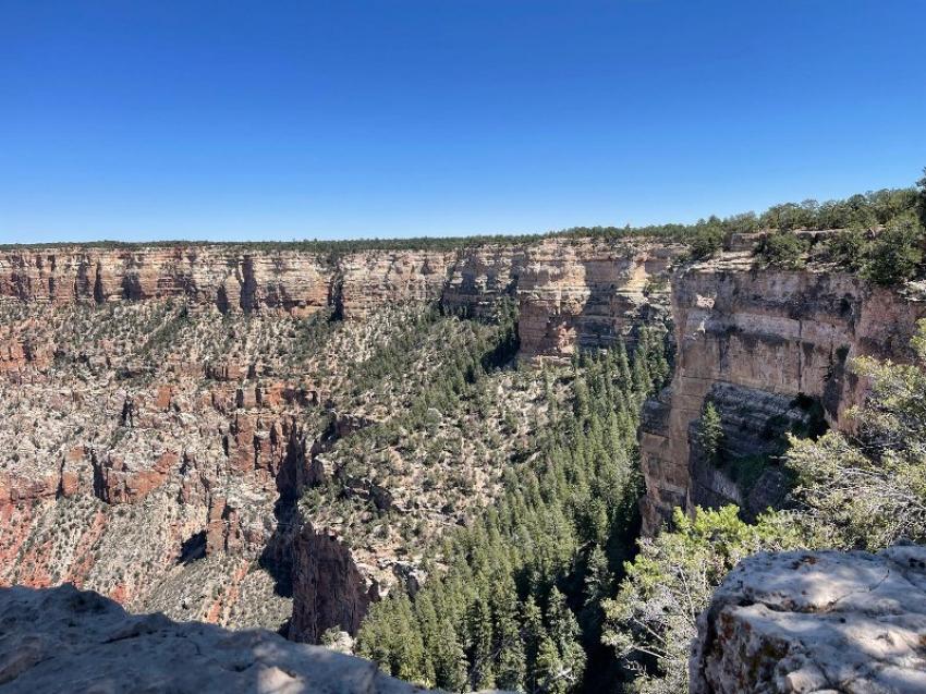 Depth of the Grand Canyon, United States of America