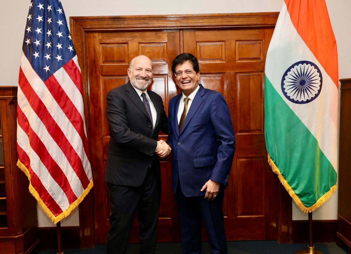 Indian Commerce Minister holds ‘constructive meeting’ with US counterpart over mutually beneficial trade agreement