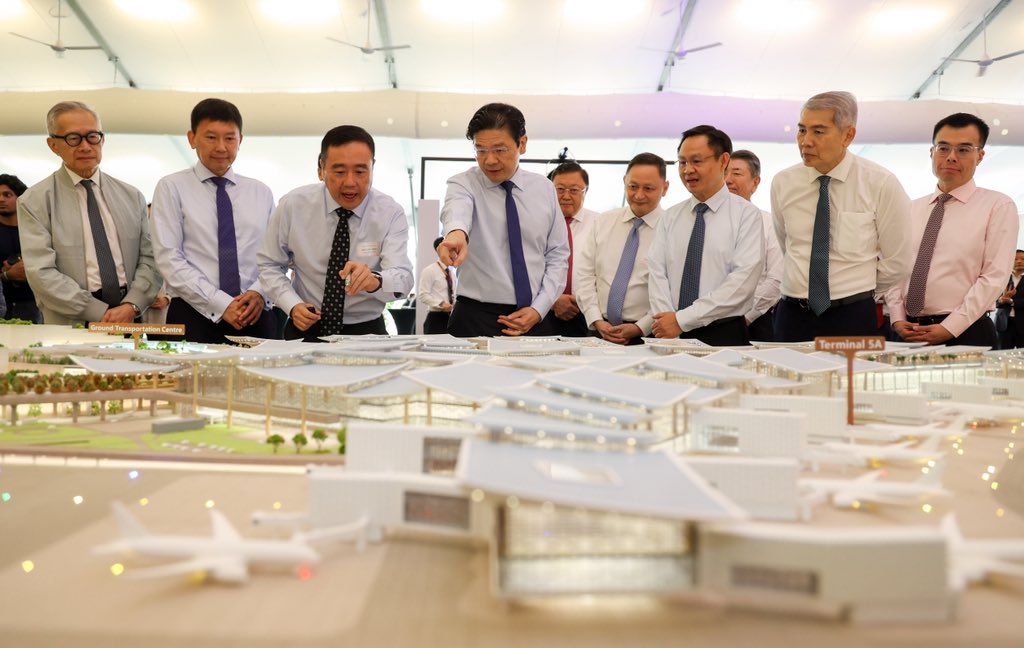Changi’s T5 takes off, PM Lawrence Wong launches construction of mega terminal