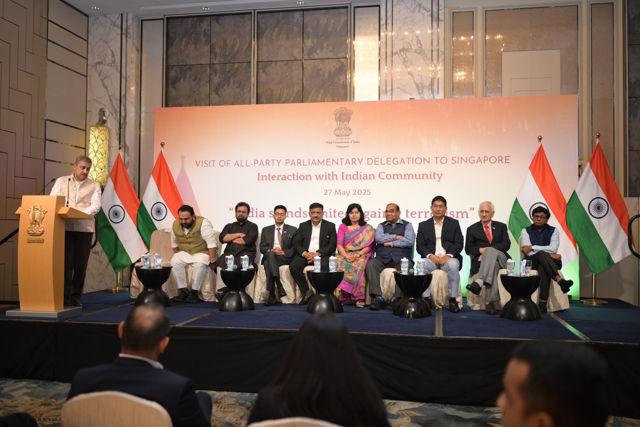Singapore supports India’s zero-tolerance terror policy during delegation’s visit to the city-state