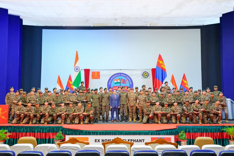 Nomadic Elephant: India, Mongolia joint military exercise to begin from May 31