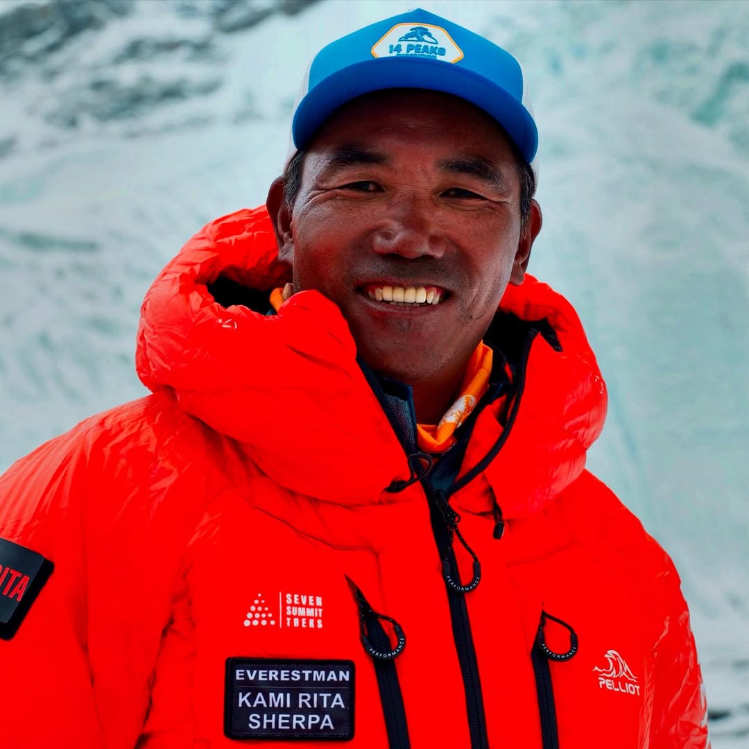 Nepal’s Kami Rita Sherpa breaks his own Everest record with 31st ascent