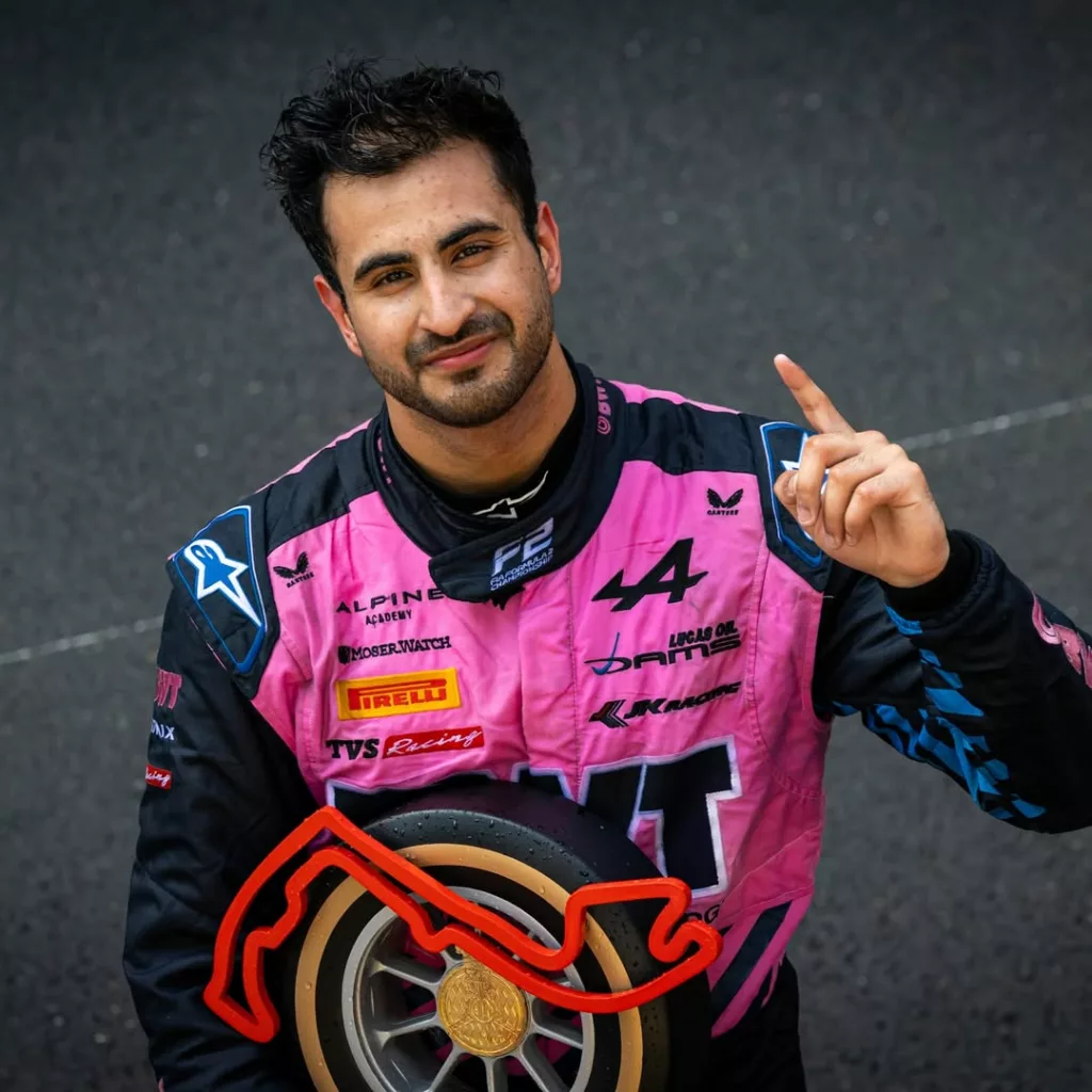 Kush Maini trophy