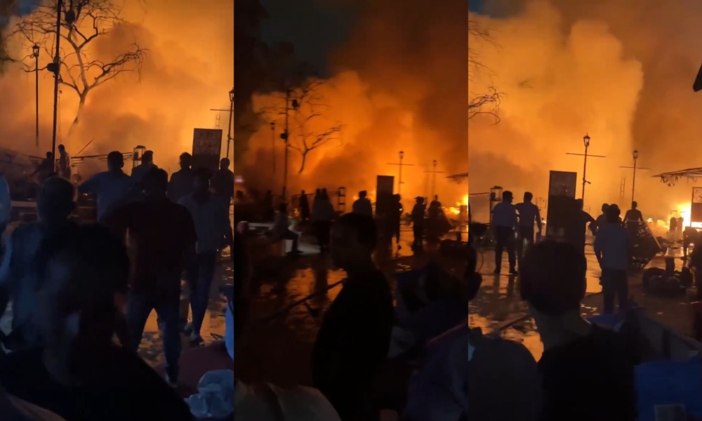 Dilli Haat Fire
