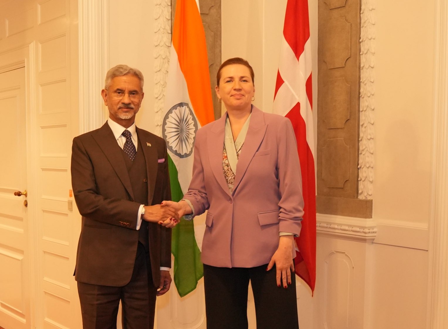 S Jaishankar meets Denmark PM, thanks her for supporting combat against terrorism