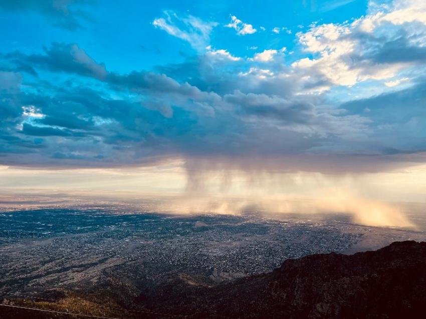 View from Sandia Mountains, United States of America