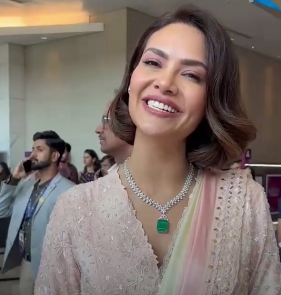 Actress Esha Gupta at WAVES 2025