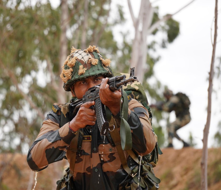 The Border Security Force (BSF) has detained a member of Pakistan’s paramilitary force along the international border