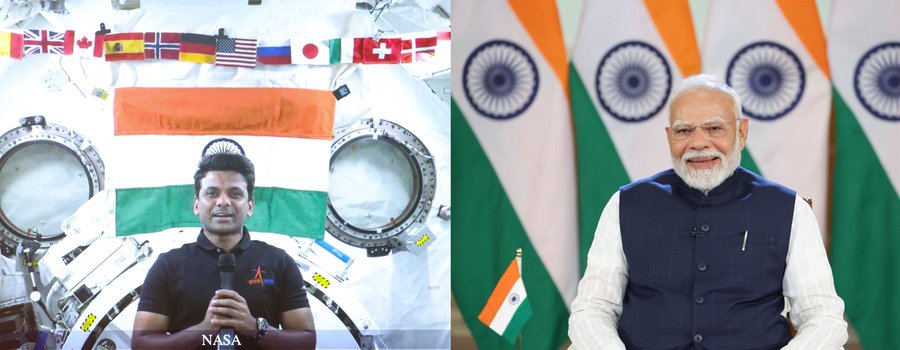 You are closest to the hearts of Indians, Modi tells astronaut Shubhanshu Shukla during video conference