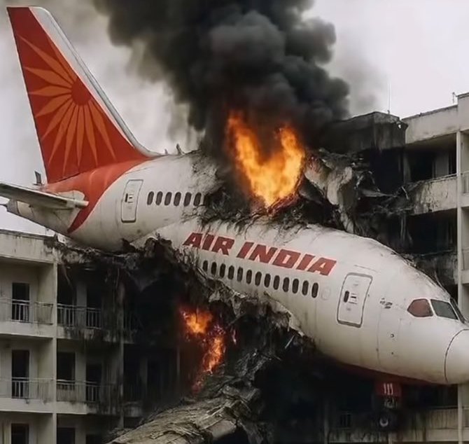Air India plane crash in Ahmedabad