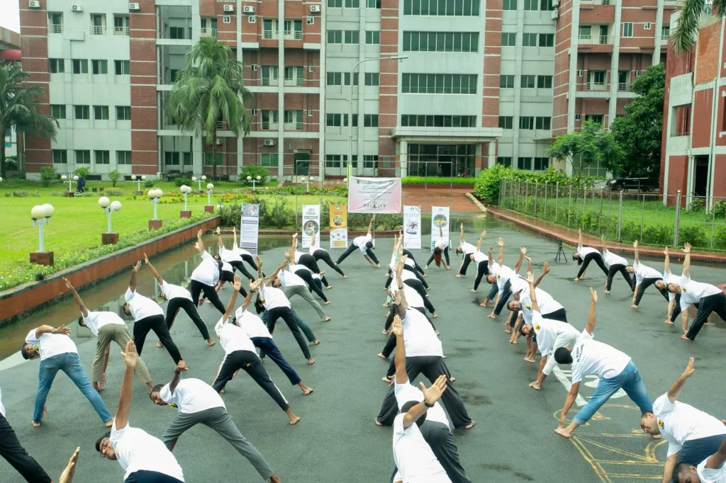 Yoga Day in Bangladesh