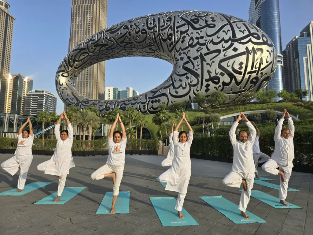 Yoga Day in Dubai