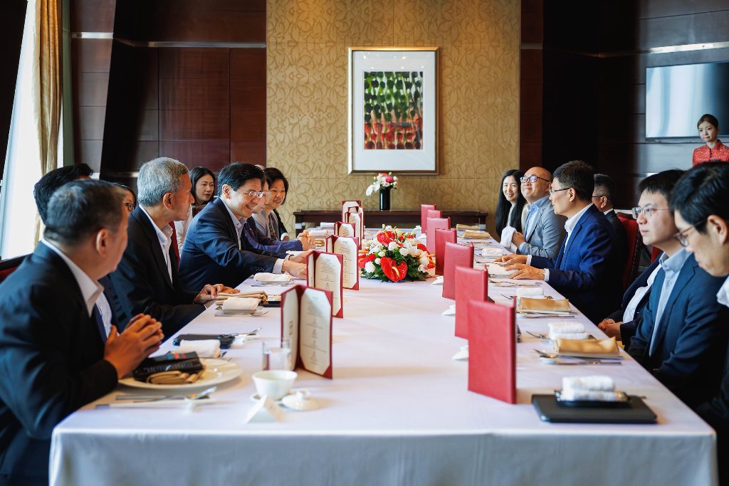 Lawrence Wong reaffirms Singapore-China ties in first official visit as Prime Minister