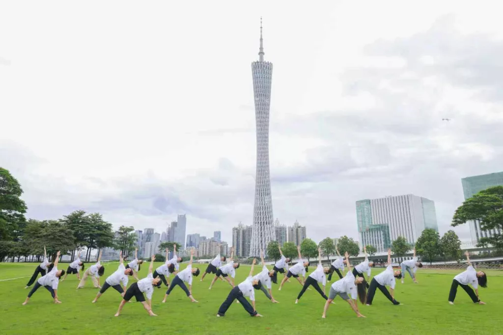 Yoga Day in China