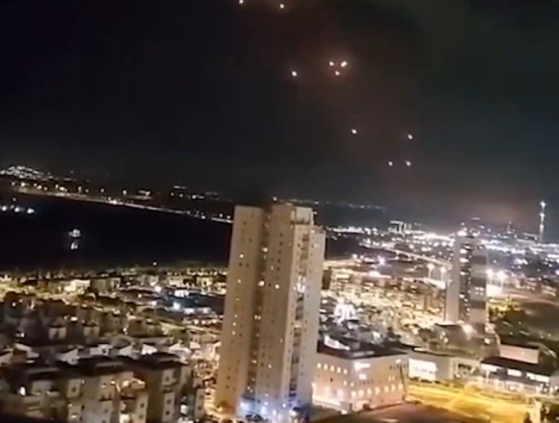 At least one woman died and several others were injured in an Iranian missile attack on Israel on Friday