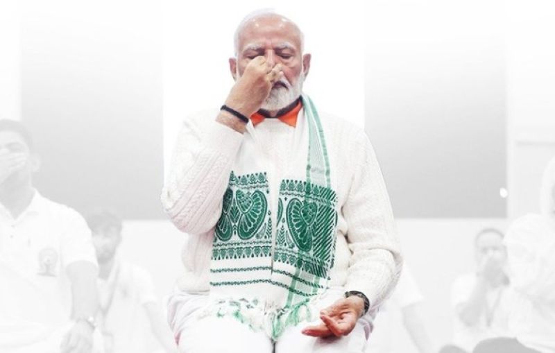 Let inner peace become global peace: Indian PM Modi sends message to world on International Yoga Day