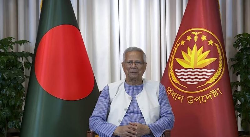 Muhammad Yunus says Bangladesh to vote to elect the new government next year in April 2026