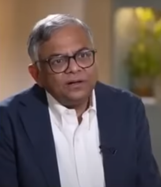 Natarajan Chandrasekaran is Chairman of the Board at Tata Sons