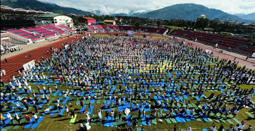 Yoga Day in Nepal