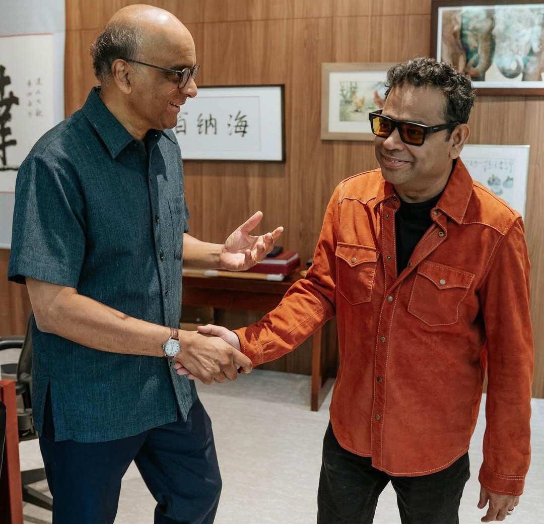 President Tharman recognises AR Rahman’s long-standing bond with Singapore music scene
