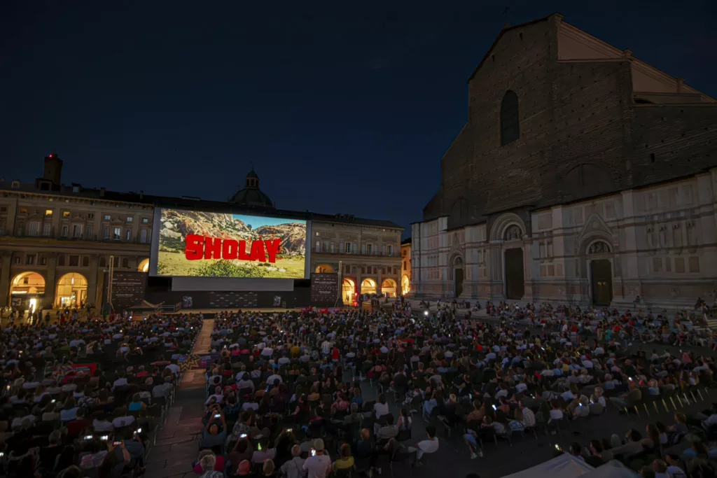 Sholay screening in Bologna, Italy