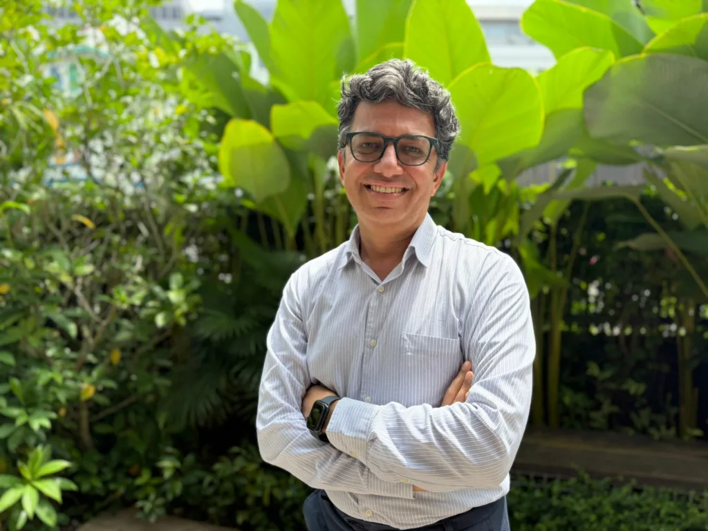 Vivek Vaidya, the Indian-origin Singapore-based founder of Trekkers@Heart