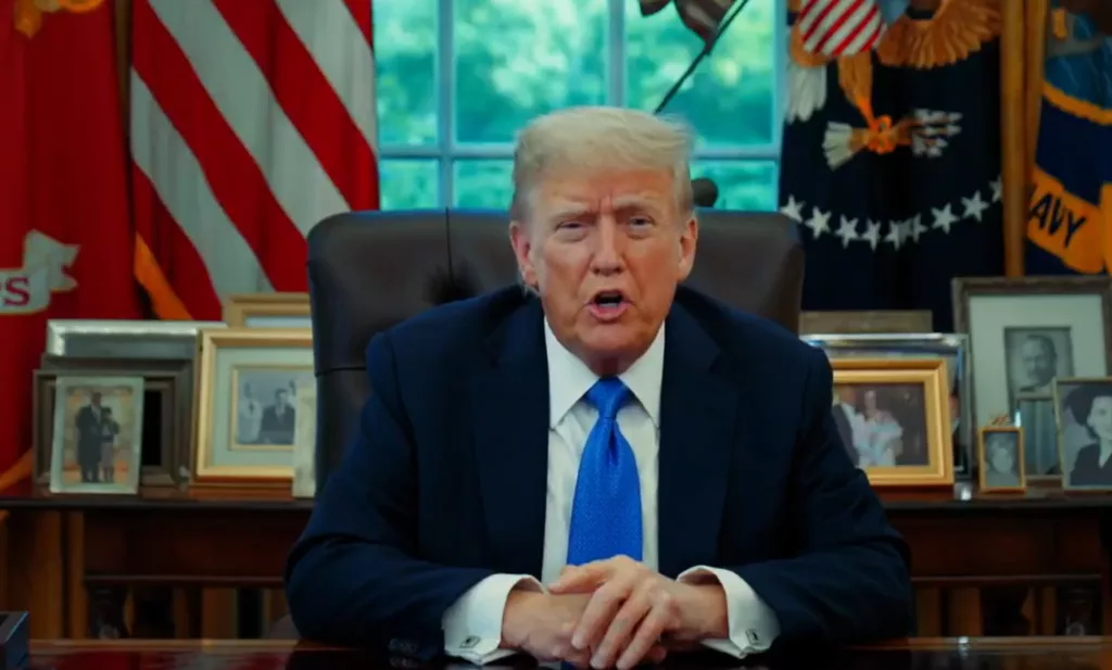Donald Trump Oval Office