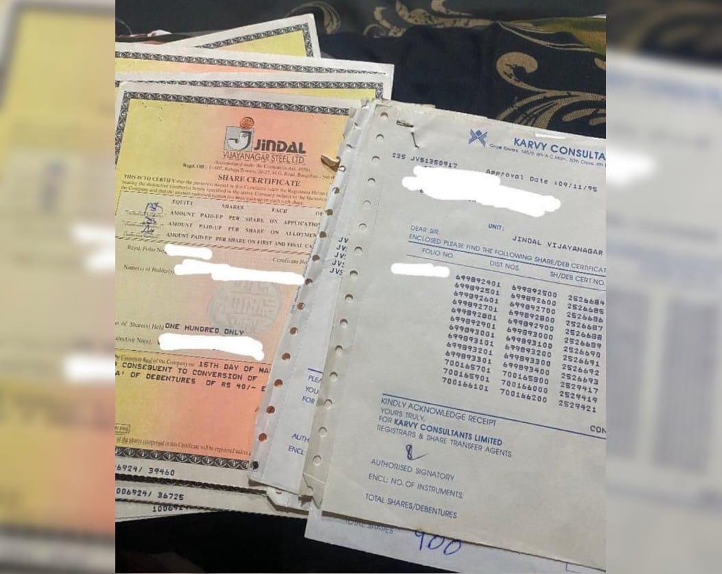Overnight millionaire: Indian man discovers father’s old JSW Steel shares now worth USD 9.3M