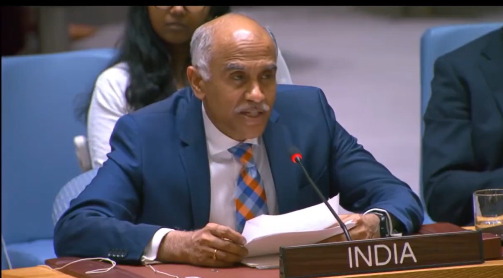 India slams Pakistan at UNSC over terror, rights abuses
