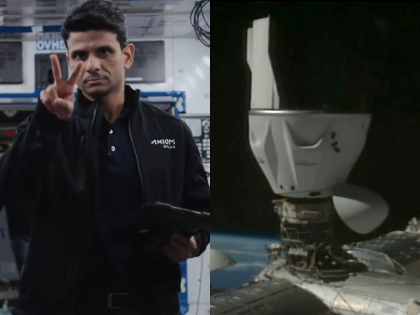 Indian astronaut Shubhanshu Shukla reaches ISS aboard Dragon spacecraft ‘Grace’