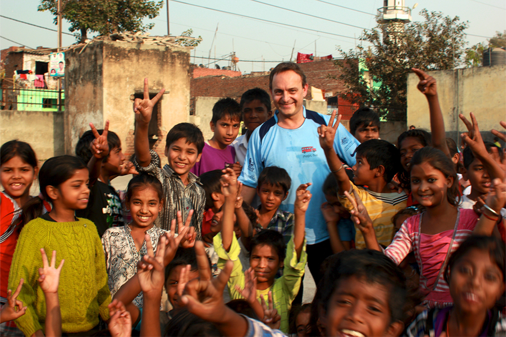 How Matthew Spacie turned a rugby game into a movement with Magic Bus