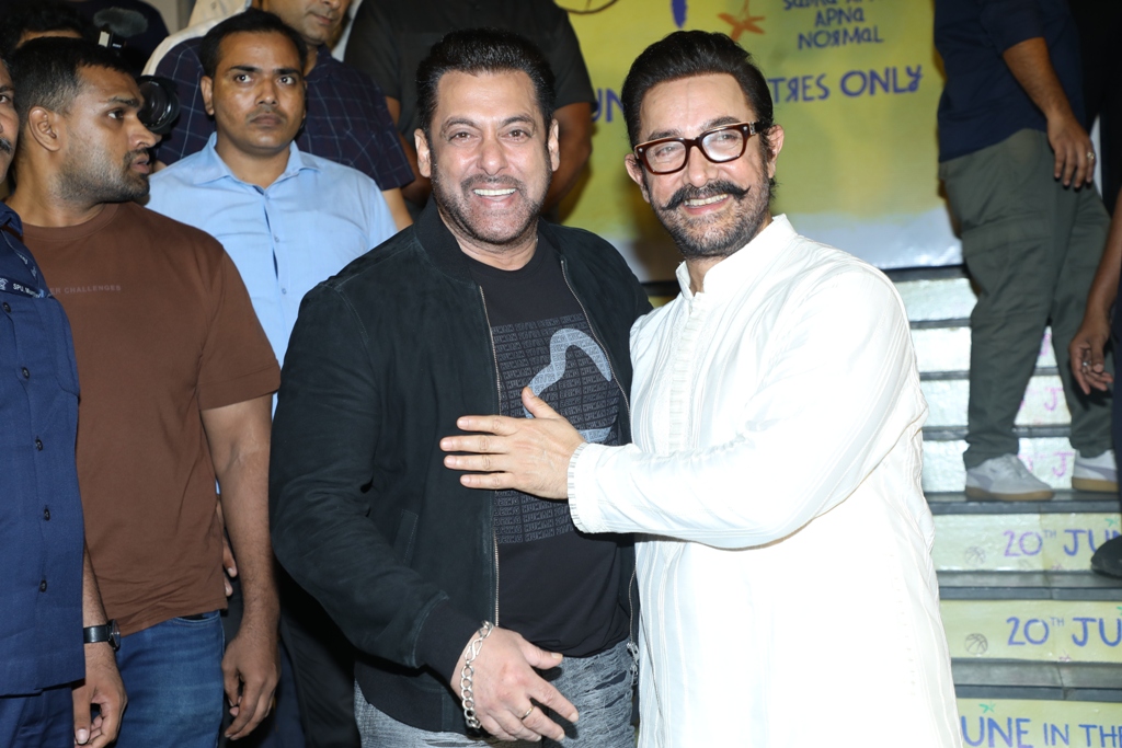 Shah Rukh Khan, Salman Khan attend glamorous premiere of Aamir Khan’s Sitaare Zameen Par
