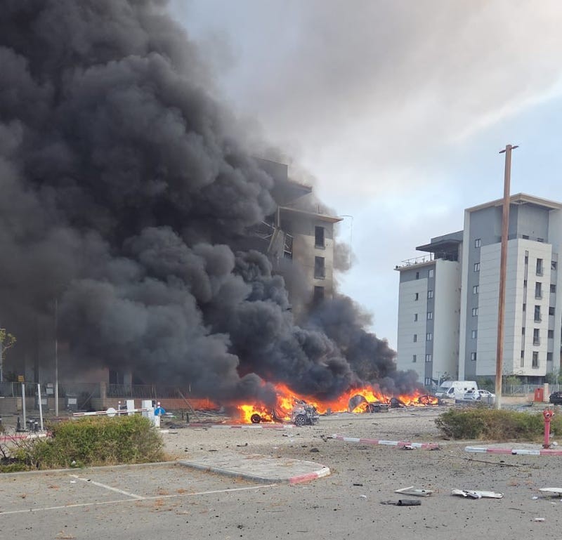 Iran missile strike causes heavy damage in southern Israel’s Beersheba