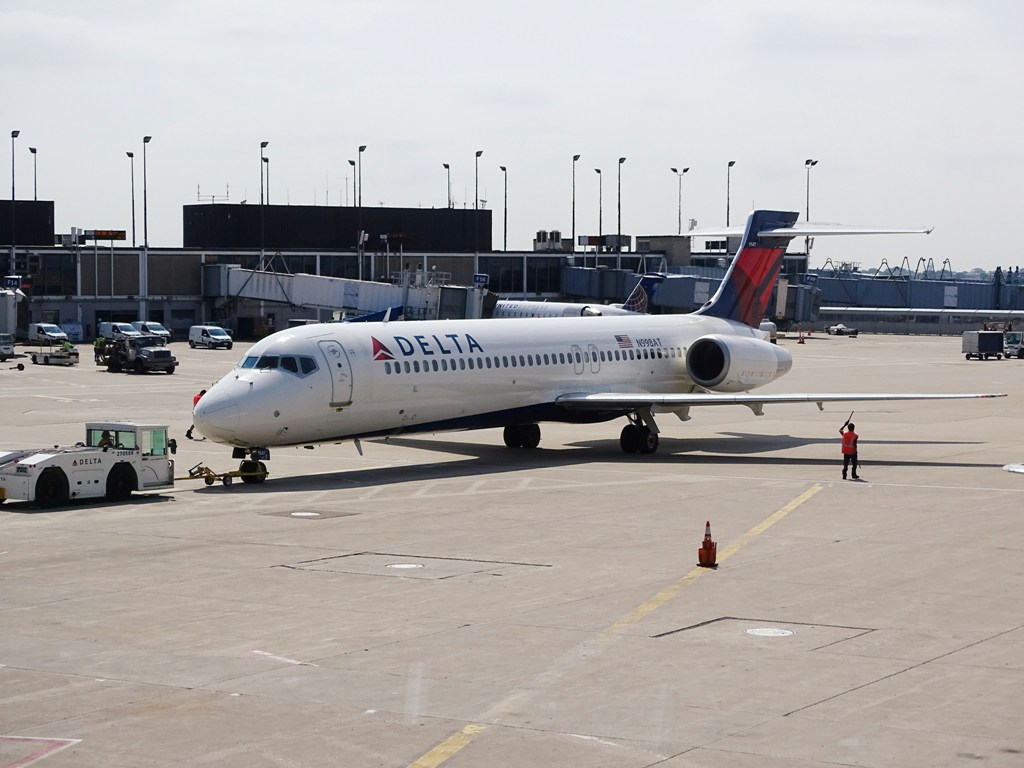 Delta Air Lines flight