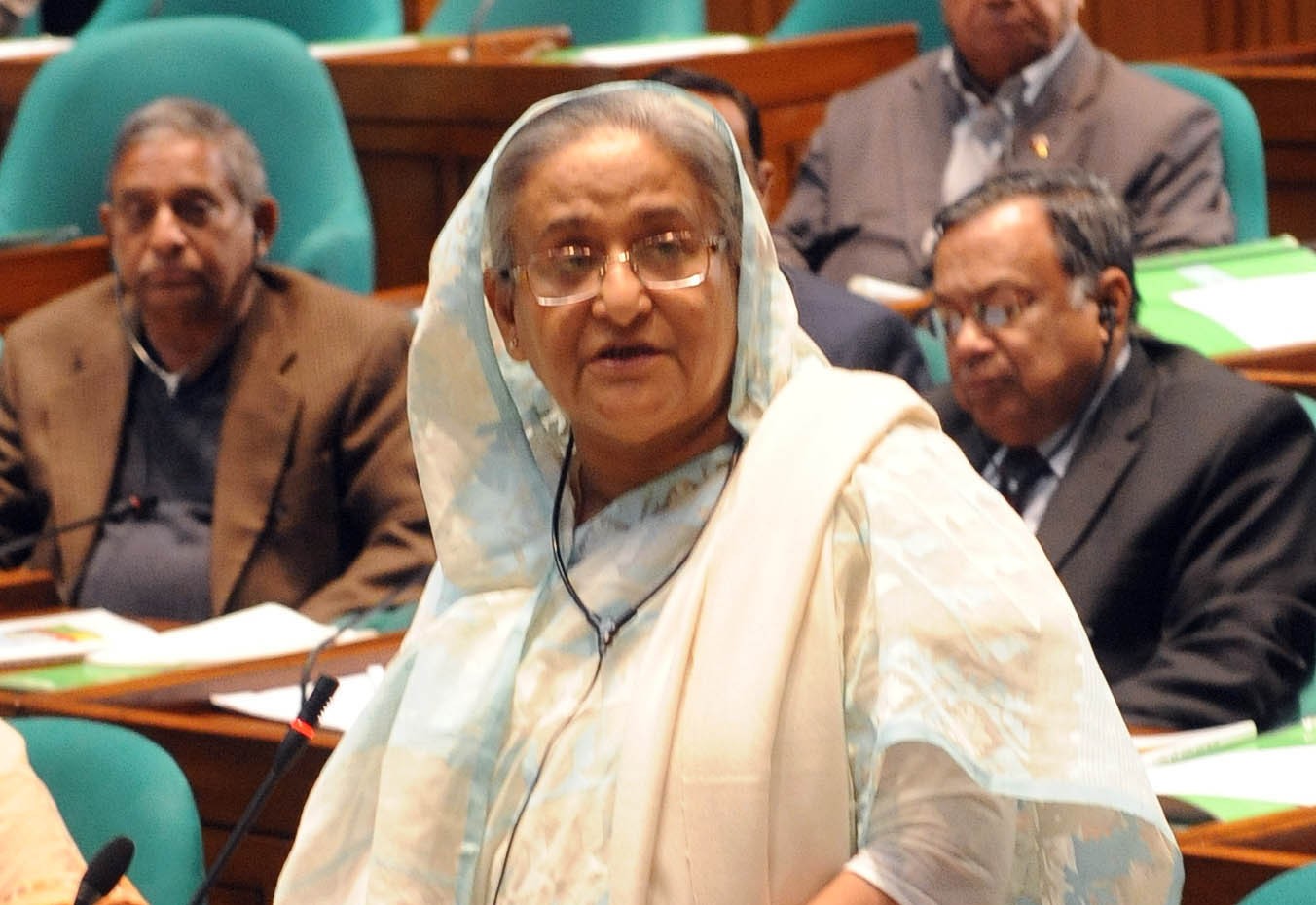 The prosecution of the International Crimes Tribunal (ICT) on Sunday formally charged ousted former Bangladesh Prime Minister Sheikh Hasina