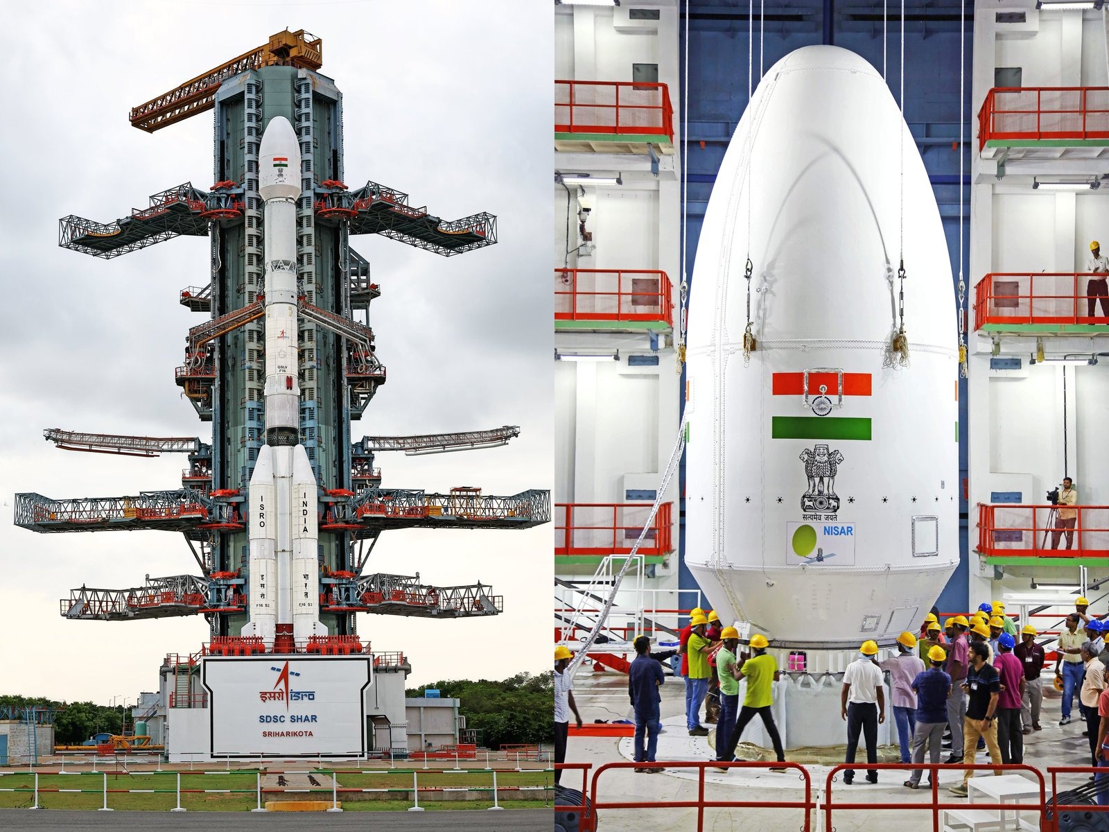ISRO successfully launches NISAR satellite