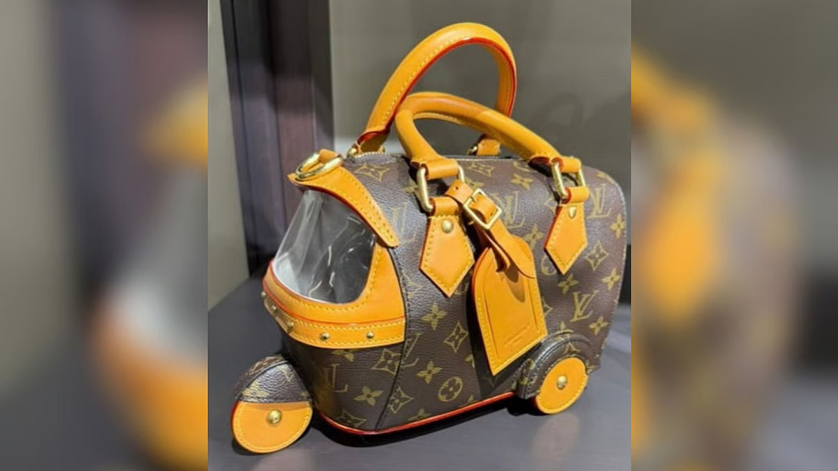 Louis Vuitton’s autorickshaw bag steers India to the fashion forefront