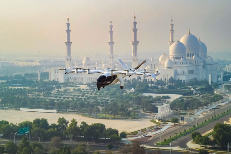 Abu Dhabi tests first driverless air taxi, video goes viral