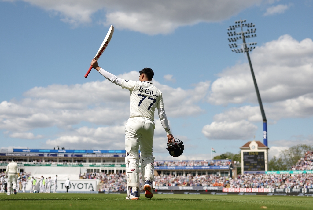 Shubman Gill creates history with highest Test score by an Indian captain in England