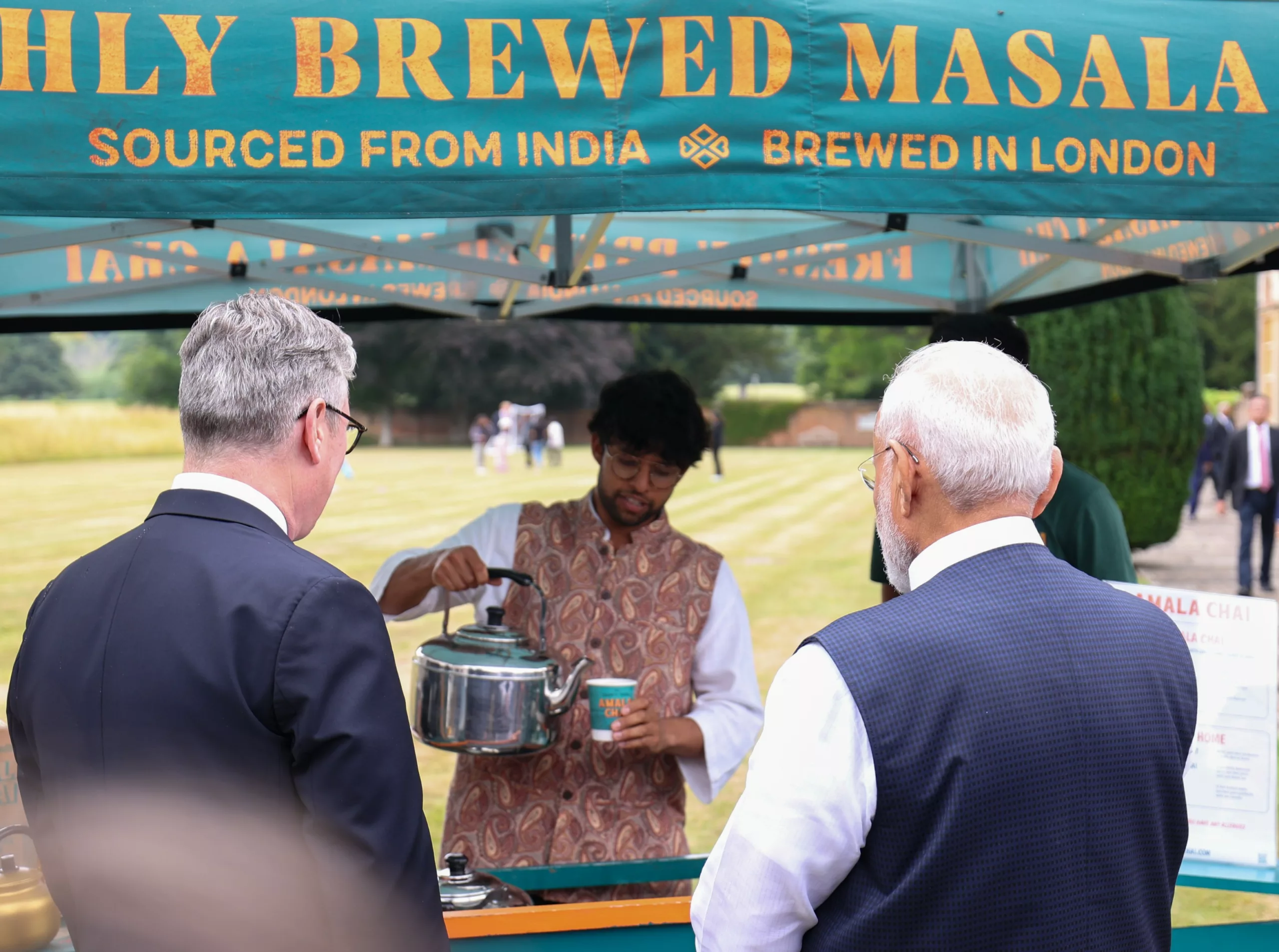 ‘From one chaiwala to another’: Modi, Starmer bond over tea in UK