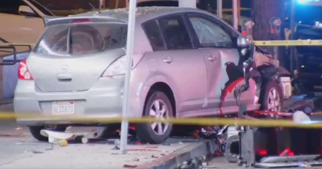 30 injured as car rams into Los Angeles club crowd; driver hospitalised with gunshot wound