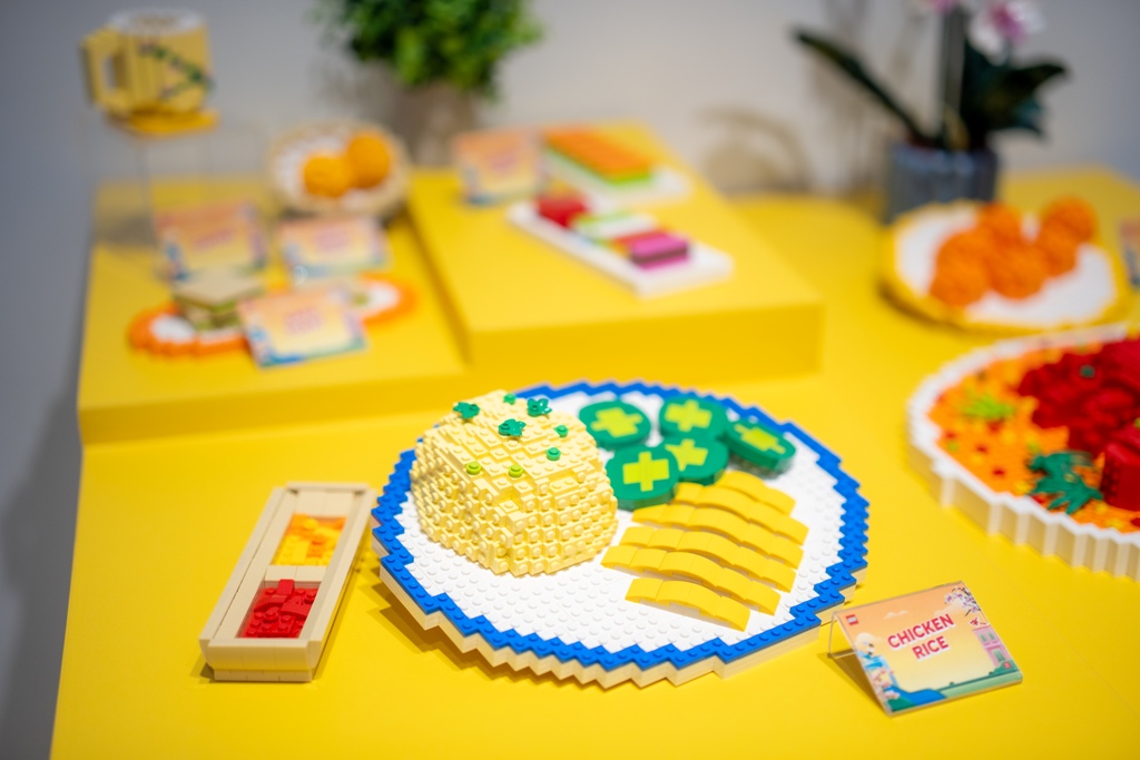 Singapore food LEGO