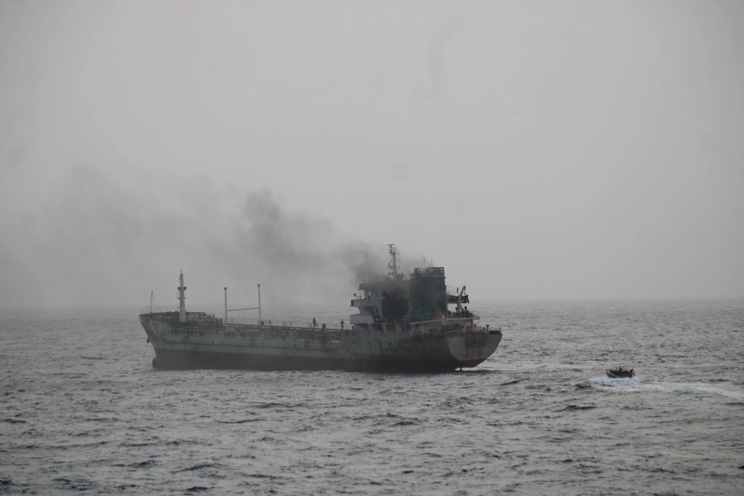 Indian Navy executes rescue operation on Palau-flagged tanker